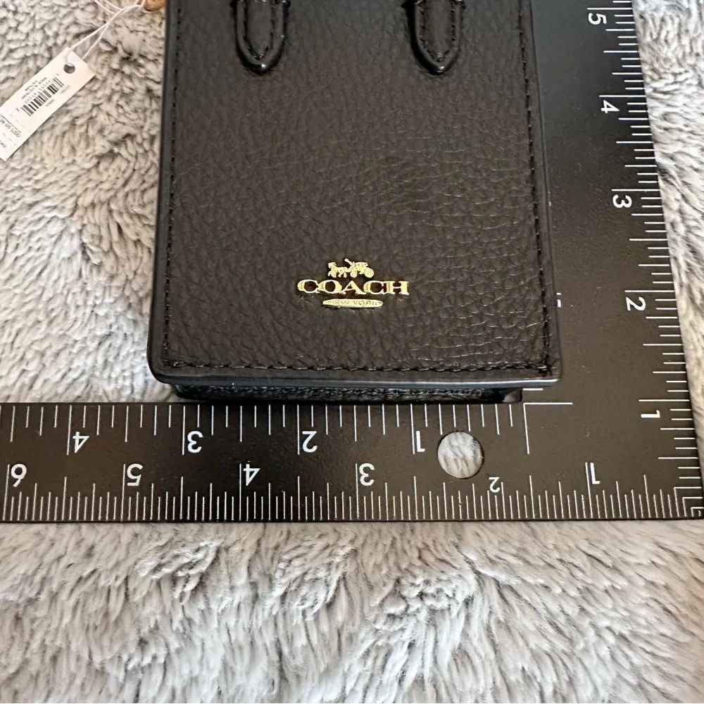 Coach N/S Mini Tote Bag Charm Keychain CU280 NWT - Picture 13 of 14